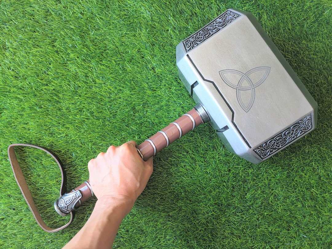 Thor Hammer Actual Size Scale Full Resin Avengers Thor Hammer Etsy