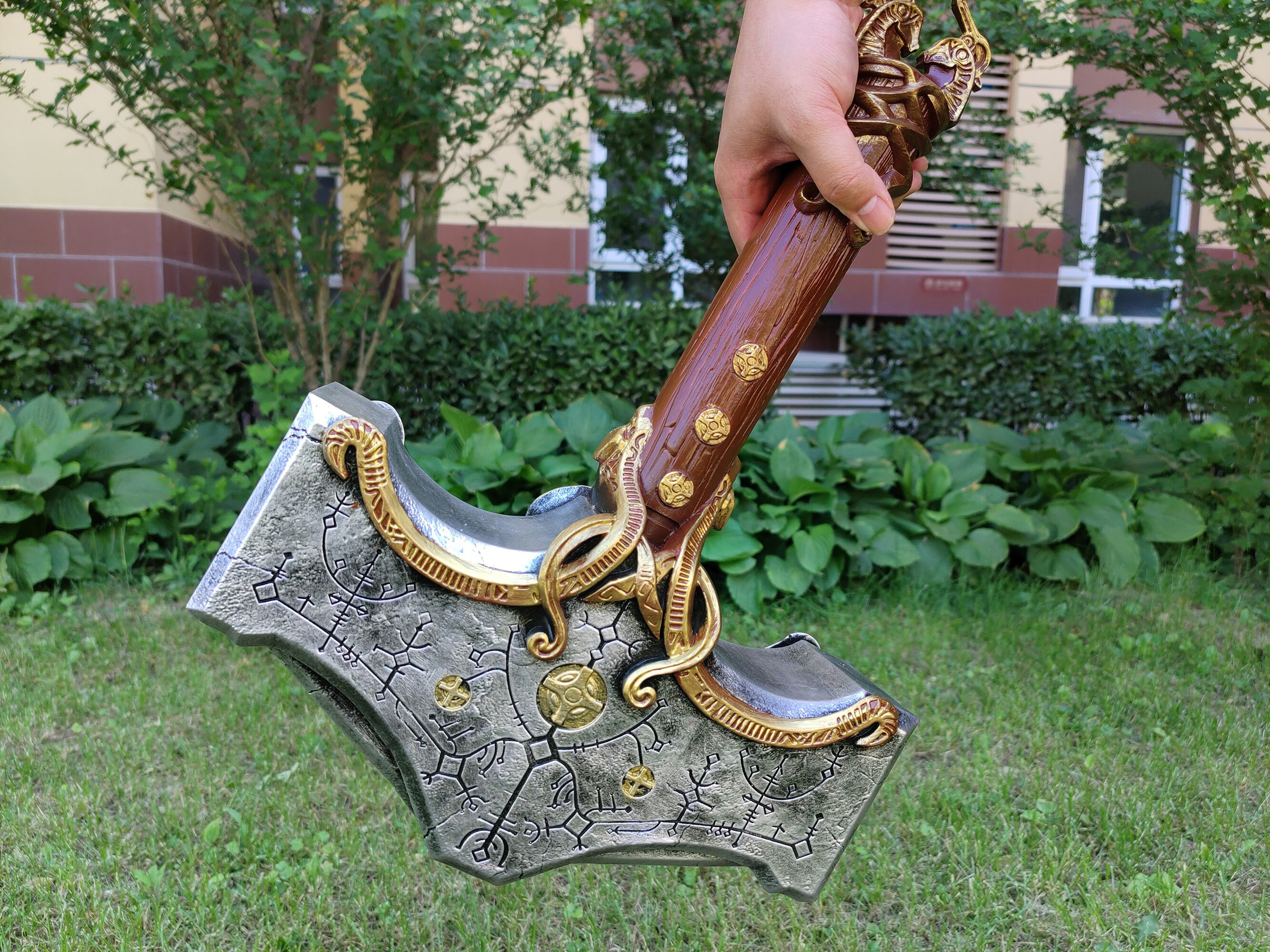 Thor Hammer God of War Hammer God of War Cosplay 1/1 Scale Etsy Canada