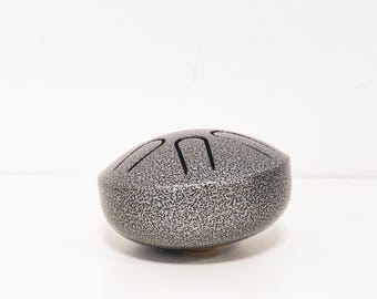 Mini tambor de lengüeta de acero de 6 notas, tamaño de bolsillo ~ Ideas para regalos de cumpleaños / Tambor de lluvia de Zendo Sounds