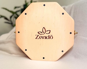 Travel Size Cajon – Portable Lap Cajon Drum, Travel Slaptop Cajon Box, Wooden Snare Percussion | Zendo Sounds