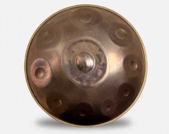 Handpan D Kurd 10 + 2 Oper, Handpan Edelstahl 10+2 zum nähen