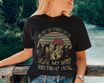T-shirt unisexe Forest Soul - Amoureux de la nature T-shirt graphique