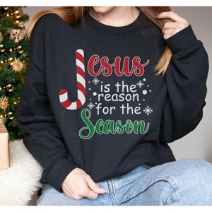 Christmas Sweater Jesus Etsy UK