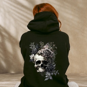 Y2k Grunge Skeleton Skull Zip up Hoodie - Etsy UK