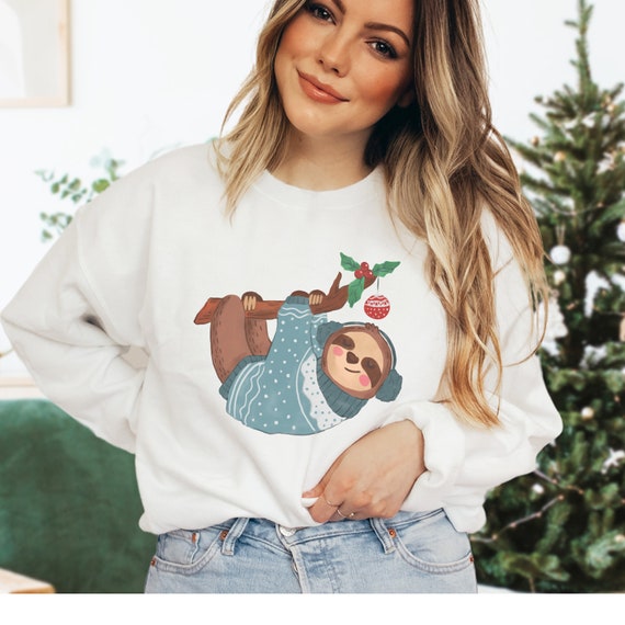 Christmas sloth jumper deals