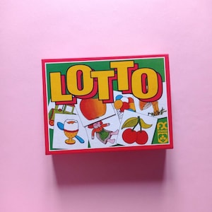 80s Vintage Domino Lotto Game Schmidt West Germany