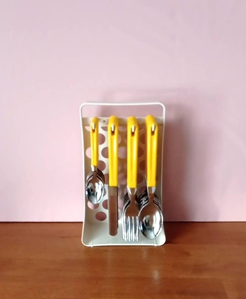 Boda buffe カトラリーセット スタンド付き レトロ ビンテージ