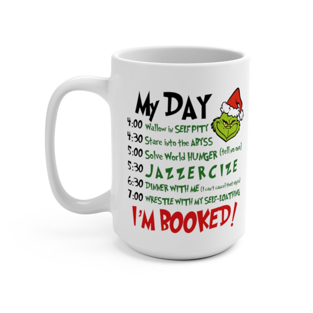 My Day Grinch Christmas Coffee Mug - Trends Bedding