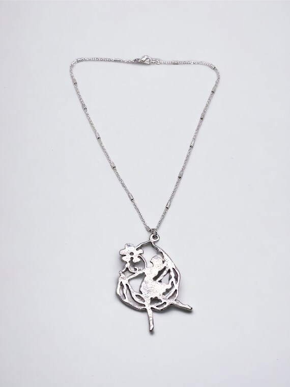 Dancing Fairy Pendant Necklace - Etsy