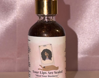Your Lips Are Sealed | Privacy & Protection | Intention Ritual Oil