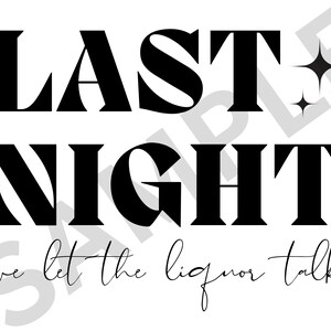 Wallen Last Night Concert Tshirt Sweatshirt Tank SVG File - Etsy