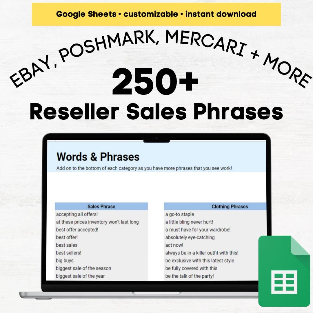 Más de 250 frases de venta para revendedores, revendedores de ropa