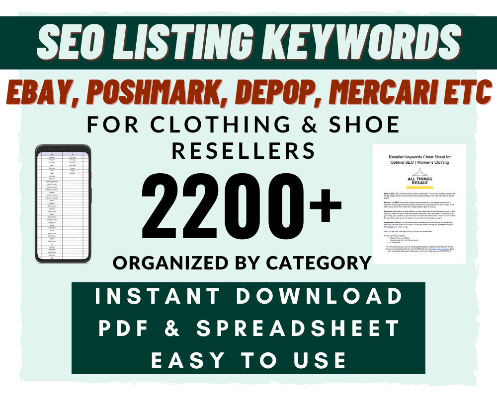 Ebay keywords clearance