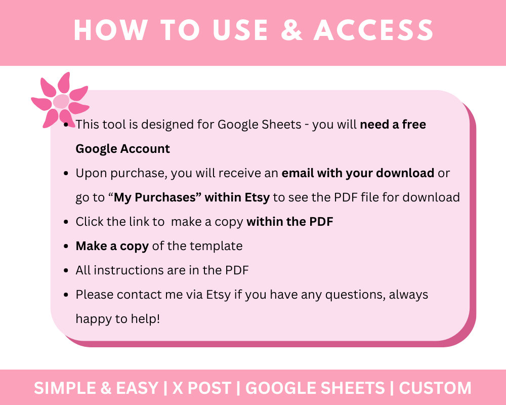 Reseller Listing Template Poshmark Listing Template Ebay Template