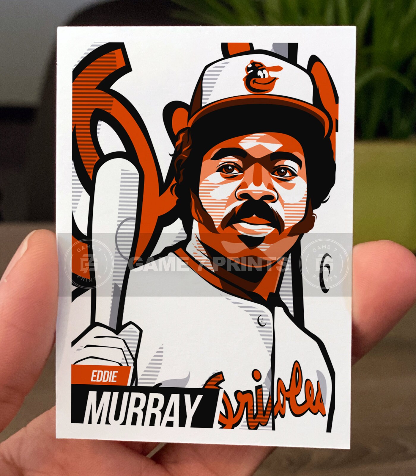 Eddie Murray Baltimore Orioles Custom Baseball Card Series 1 - Etsy