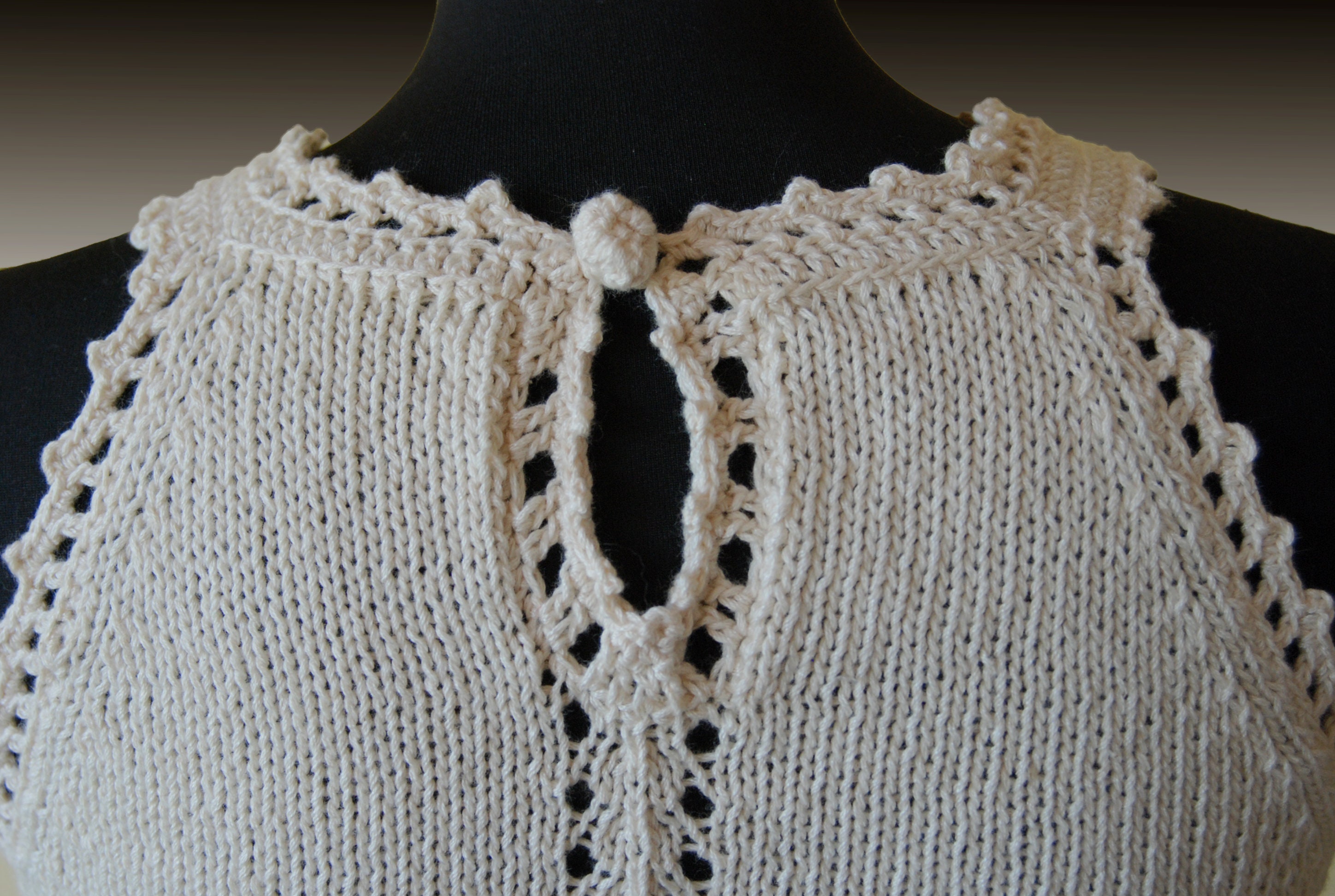 Summer Knitted Dress Etsy