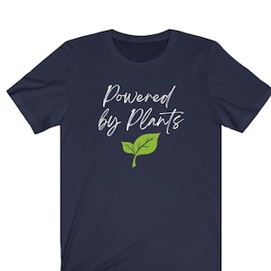 Powered By Plants Vegan  Bella Canvas Tee