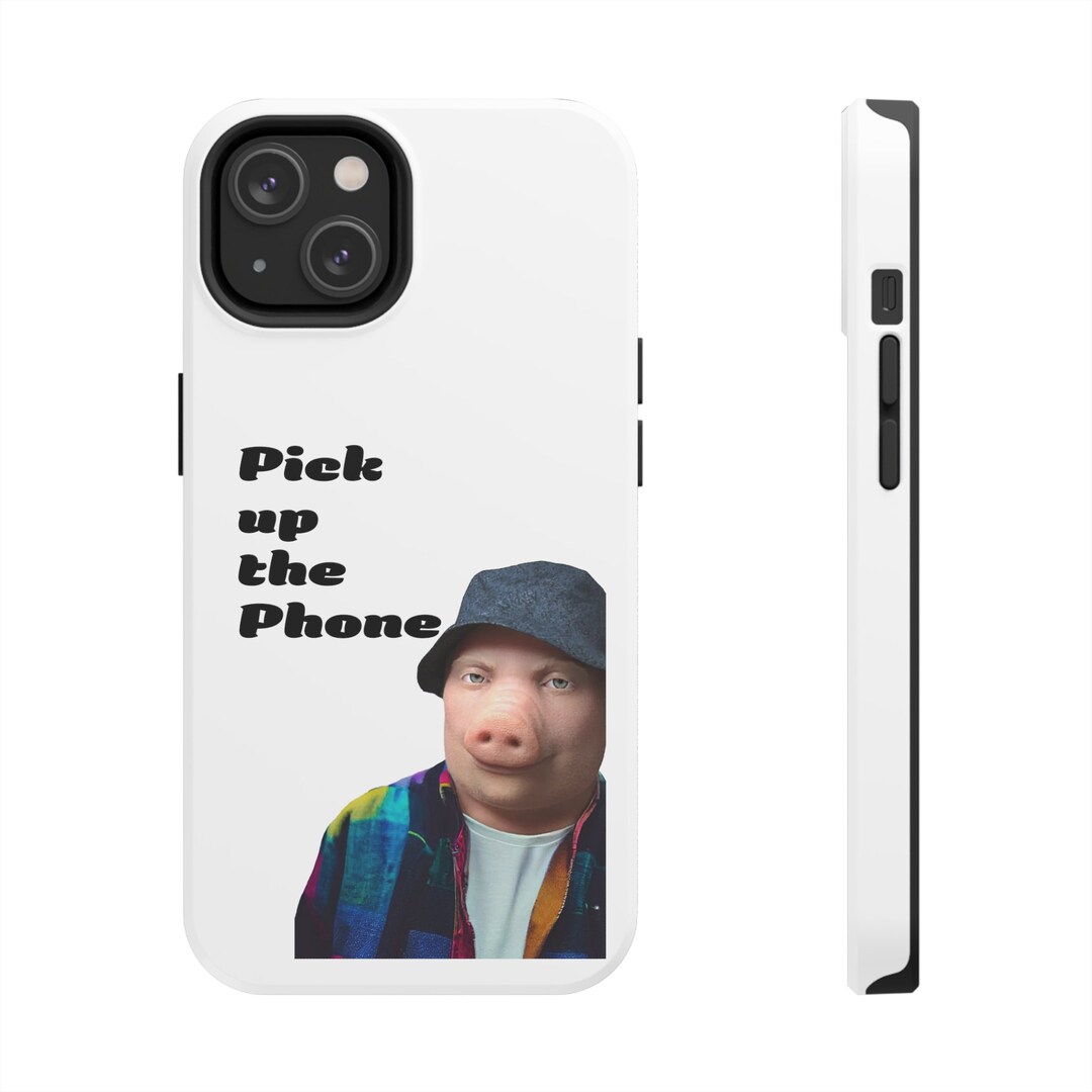 John Pork Tiktok Meme Tough Phone Case Pick up the Phone Etsy