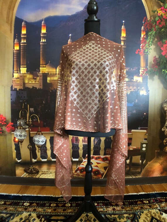 HOLD (N) Chestnut Brown Vintage Egyptian Assuit S… - image 3