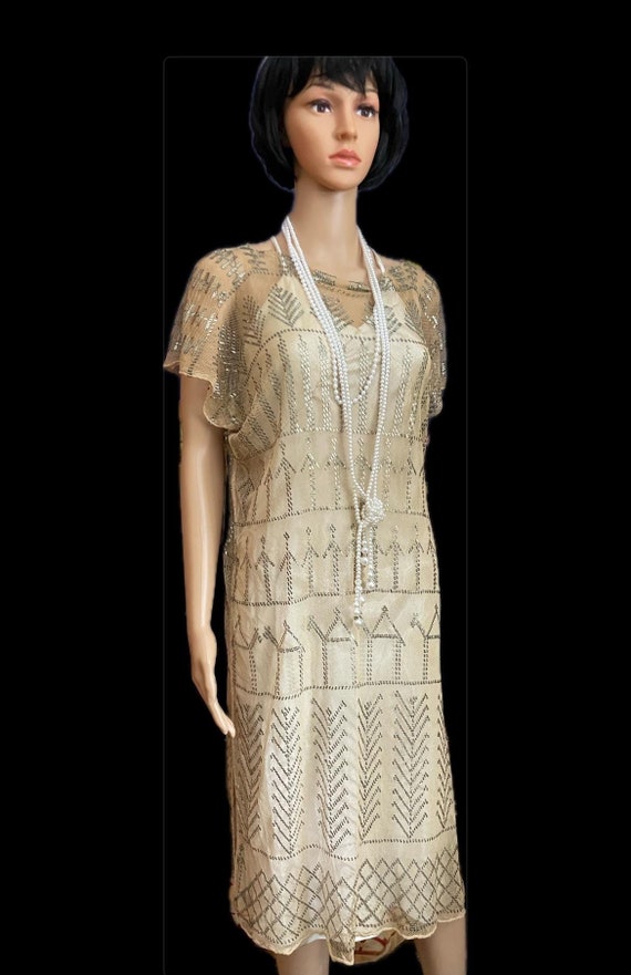 beaded egyptian dress Dresses & nets