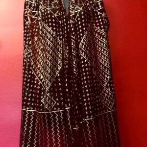 19 Diamonds on the Nile Vintage Egyptian Assuit Shawl 1929  Gorgeous Bellydance assuit Drape/Flapper Egyptian Revival