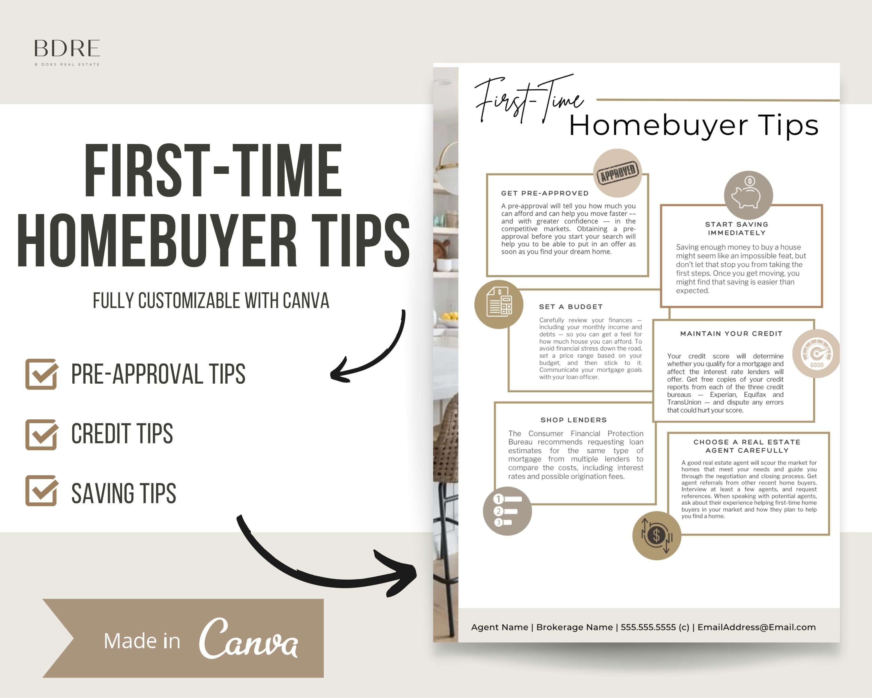 Tips for First-Time Home Buyers