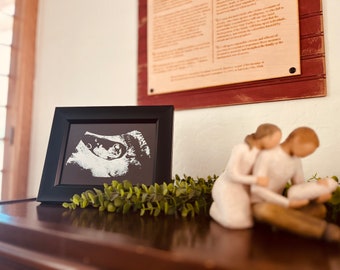 Ultrasound Keepsake - Made to Order 3D-Printed Image