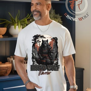 Wolf Shirt, Wolf Warrior shirt, Comfort shirt Wolf Warrior, Samurai Warrior shirt, Lone Wolf Warrior, Wolf T-Shirt