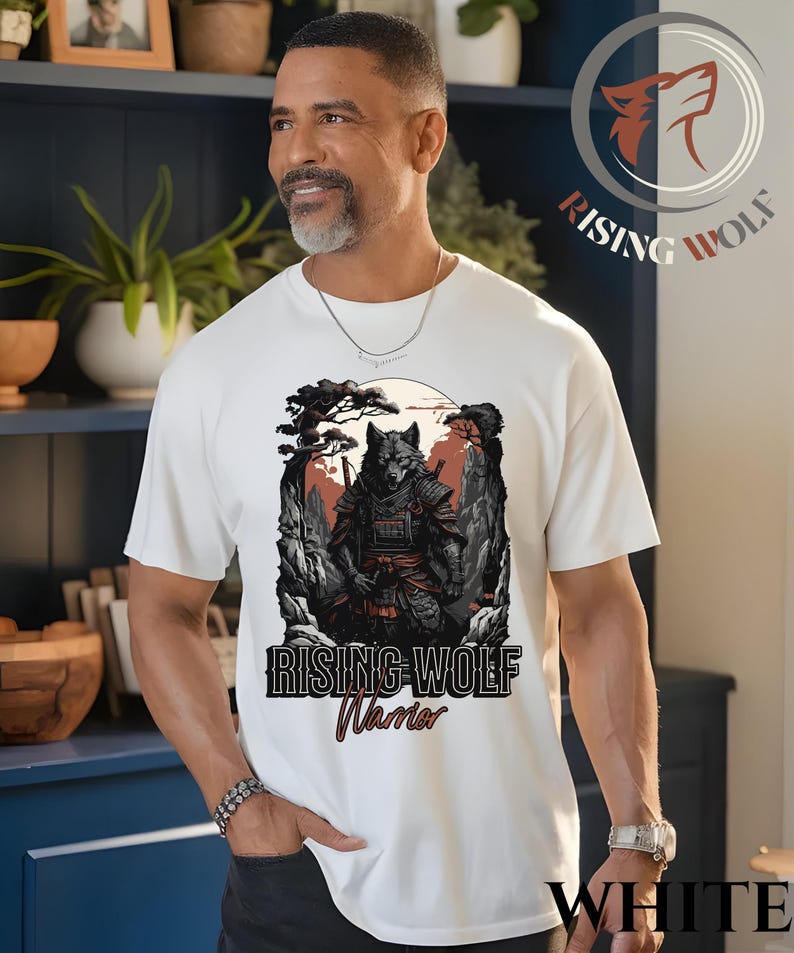 Wolf Shirt, Wolf Warrior shirt, Comfort shirt Wolf Warrior, Samurai Warrior shirt, Lone Wolf Warrior, Wolf T-Shirt