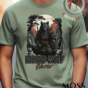 Wolf Shirt, Wolf Warrior shirt, Comfort shirt Wolf Warrior, Samurai Warrior shirt, Lone Wolf Warrior, Wolf T-Shirt