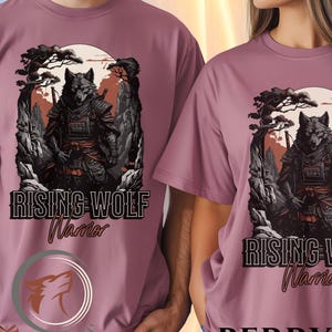 Wolf Shirt, Wolf Warrior shirt, Comfort shirt Wolf Warrior, Samurai Warrior shirt, Lone Wolf Warrior, Wolf T-Shirt