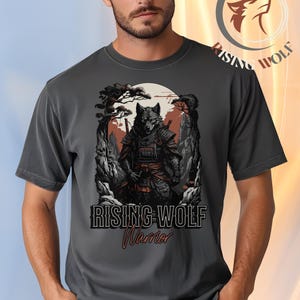 Wolf Shirt, Wolf Warrior shirt, Comfort shirt Wolf Warrior, Samurai Warrior shirt, Lone Wolf Warrior, Wolf T-Shirt