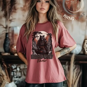 Wolf Shirt, Wolf Warrior shirt, Comfort shirt Wolf Warrior, Samurai Warrior shirt, Lone Wolf Warrior, Wolf T-Shirt