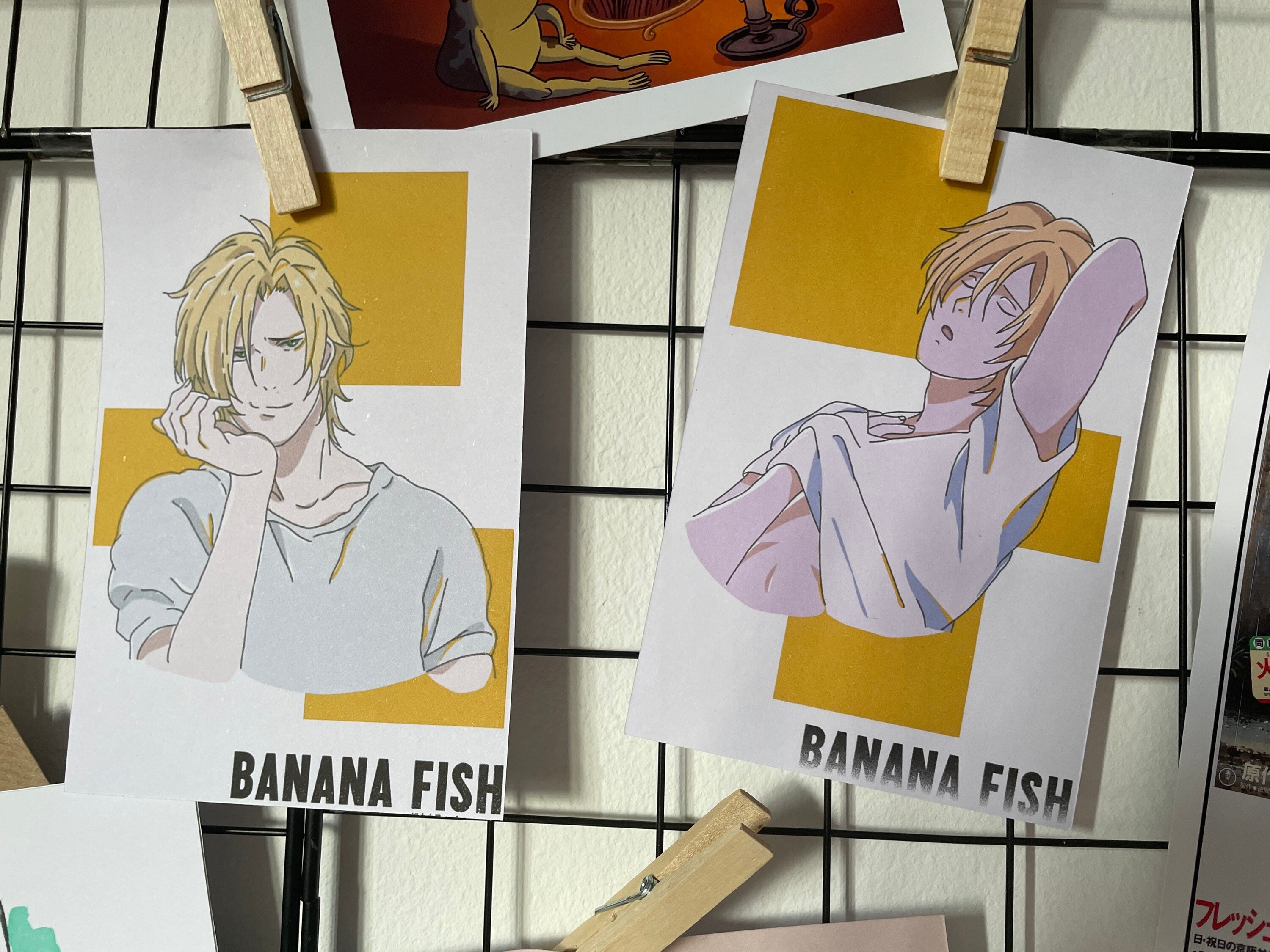 Digital Banana Fish Ash Lynx Prints 4”x 6” - Etsy