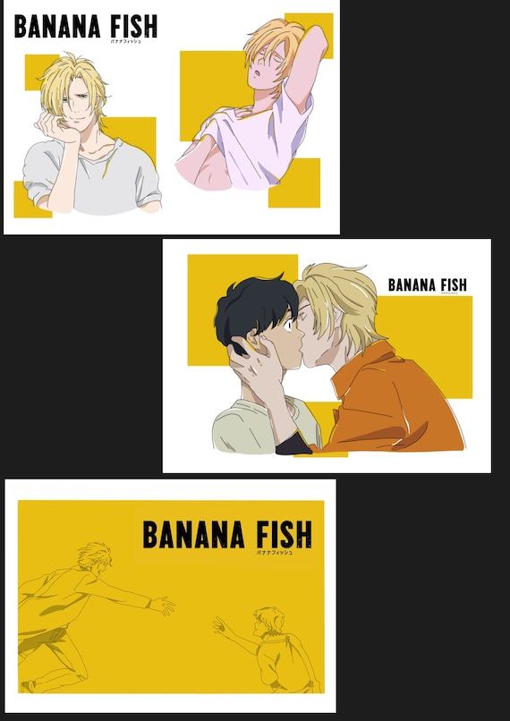 Digital Banana Fish Ash Lynx Prints 4”x 6” - Etsy