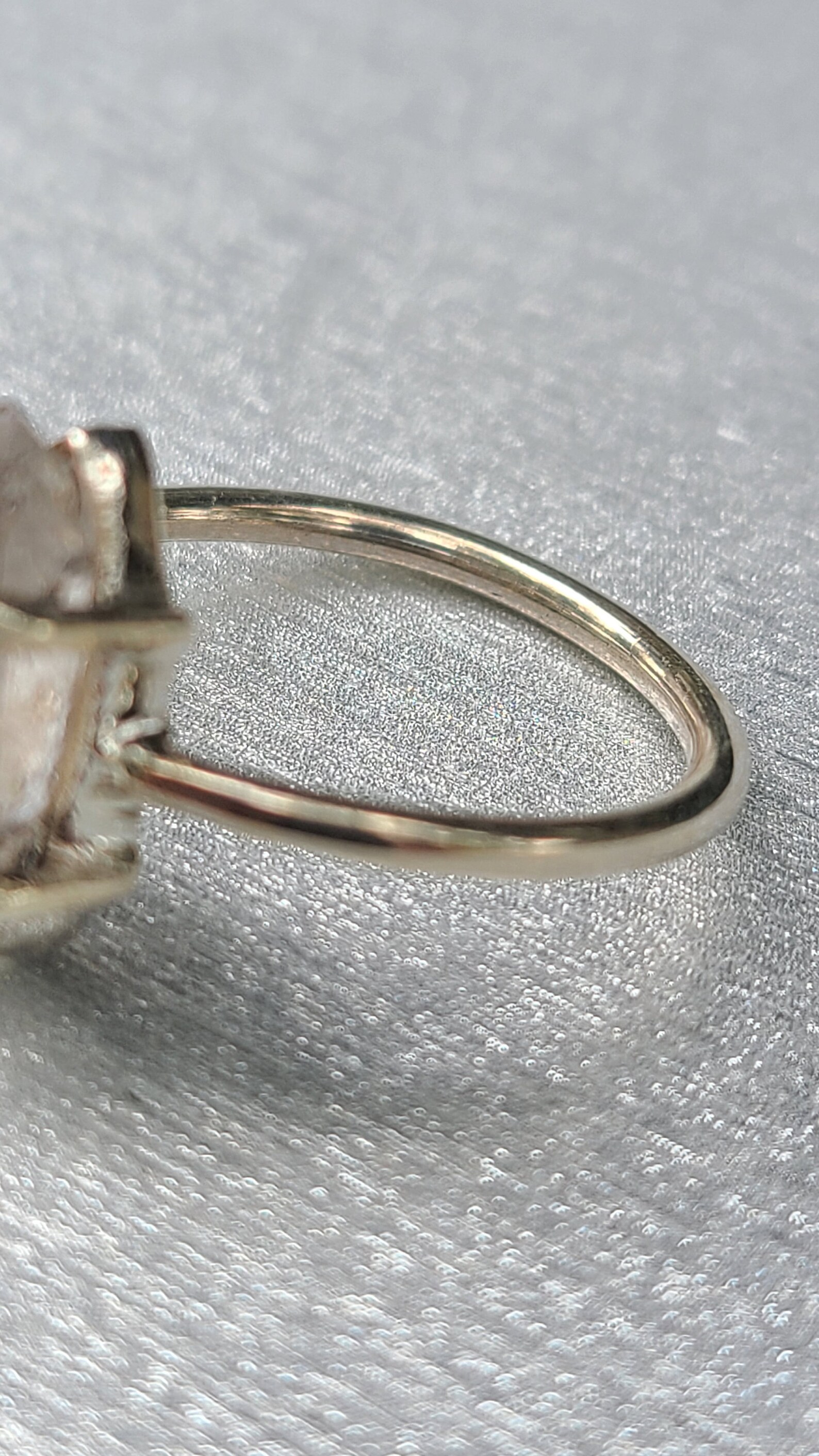 Herkimer Diamond Ring-april Birthstone -diamond Jewely-herkimer Diamond ...