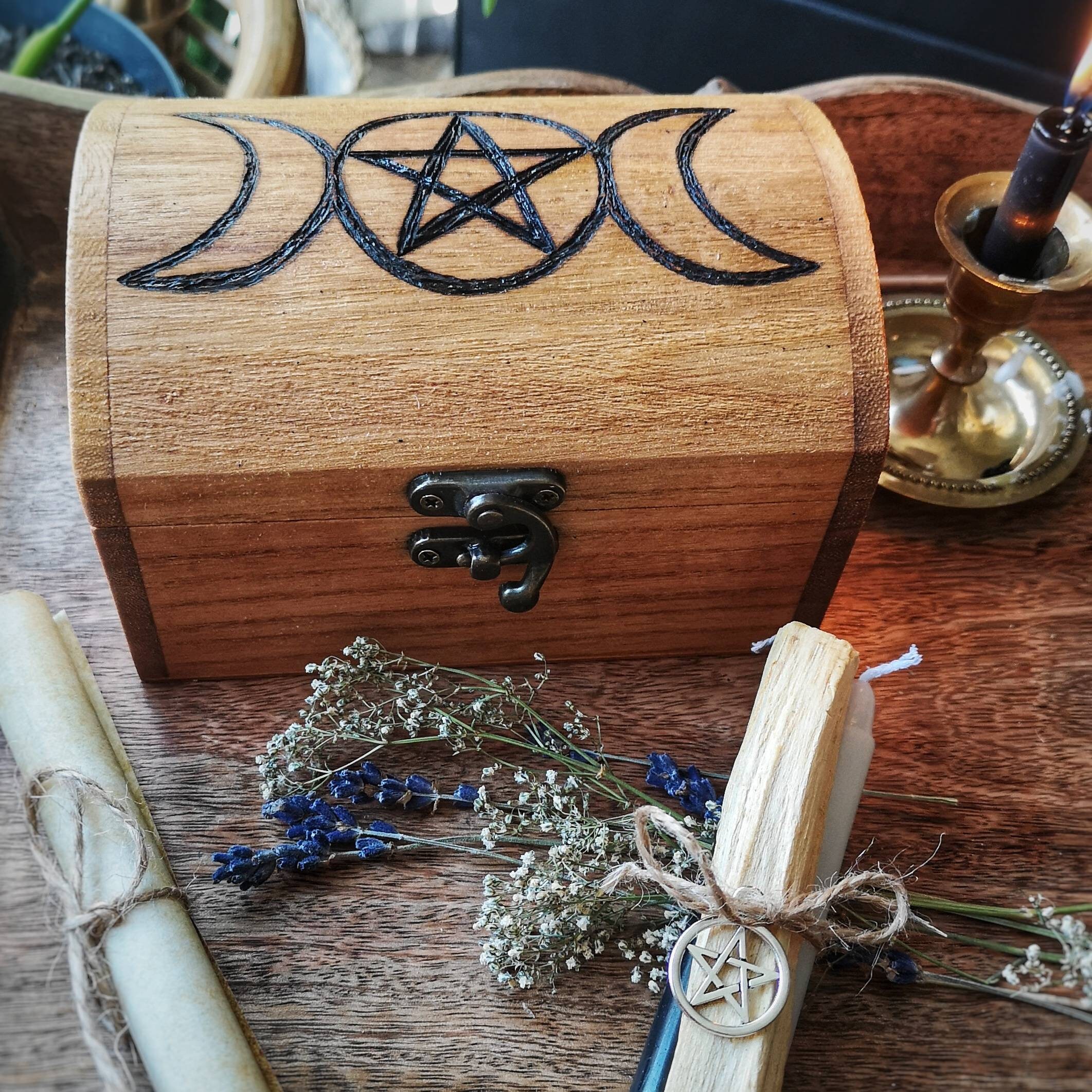 Apothecary Spell Chest. Manifestation Chest. Witch Starter Etsy UK
