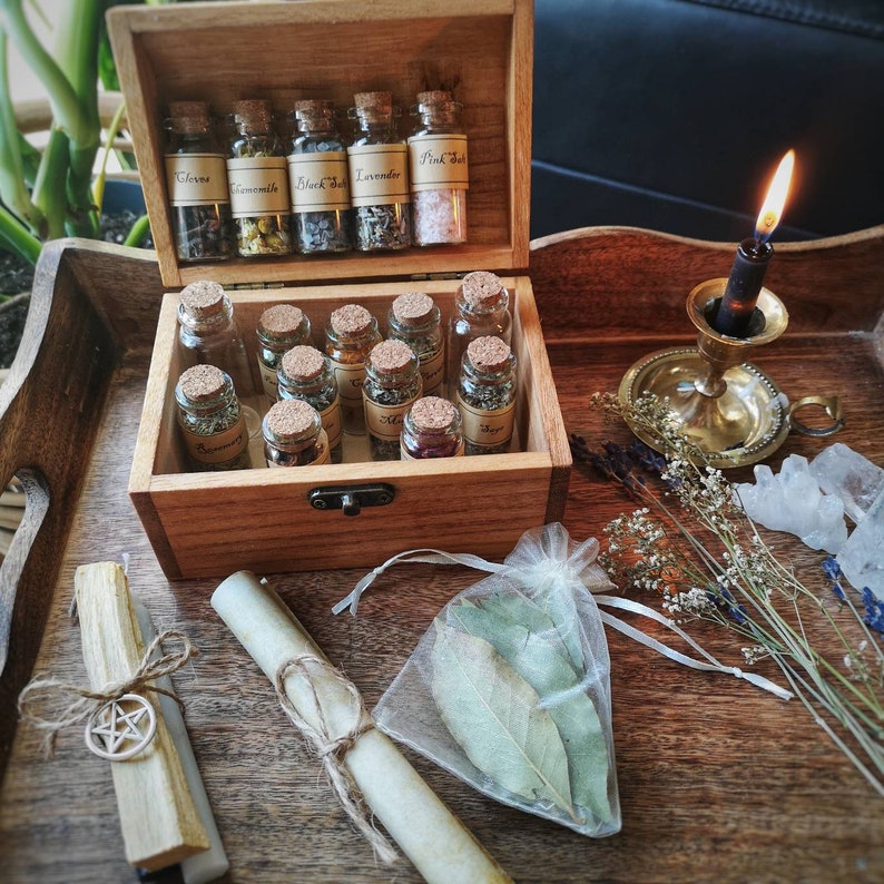 Apothecary Spell Chest. Manifestation Chest. Witch Starter Etsy UK
