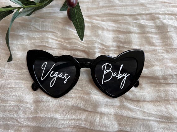 Personalised Novelty Sunglasses for Hen Party or Bridal Shower | Las Vegas Holiday | Abroad Hen