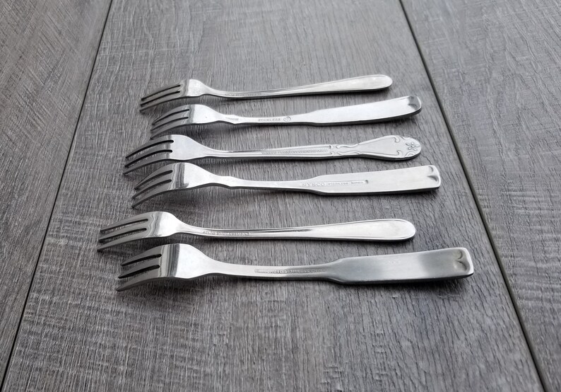 Vintage Shrimp Forks Seafood Forks Berry Forks Fruit Salad Etsy