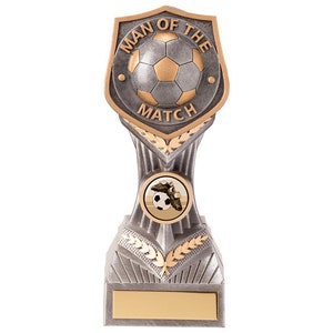 Falcon Man of The Match Football Player Award Trophy | FREE ENGRAVING & DELIVERY