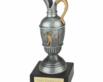 Personalised Golf Jug Trophy Personalised Engraving 13cm