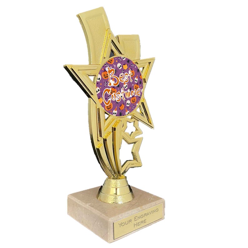 Falcon Novelty Best Costume Halloween Award Trophy 18.5cm 7 Etsy UK