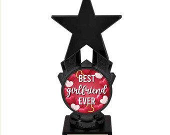 Recognition Star Trophy, Best Boss, Award Trophy, 7.5 - Martinique