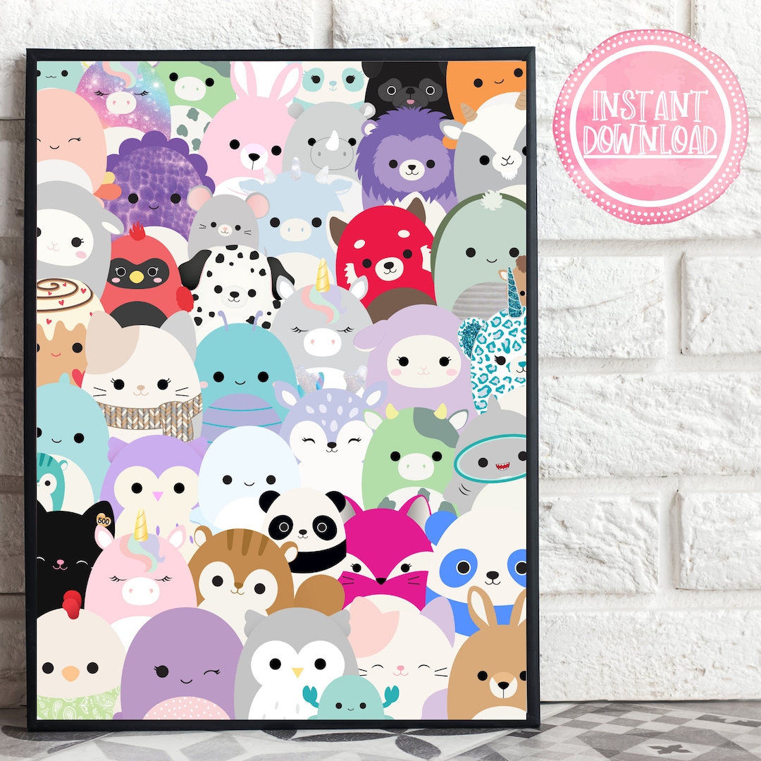 Squishmallows Poster Printable Poster Classroom Decor Etsy Australia