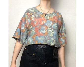 Vintage 80s 90s watercolor t-shirt