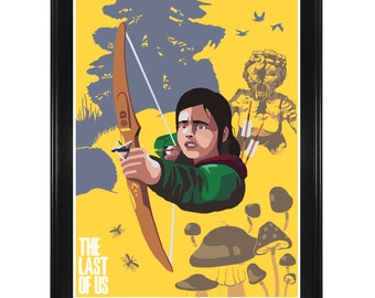 The Last of Us - 18x24 High Quality Poster Print - Naughty Dog Playstation Video Game