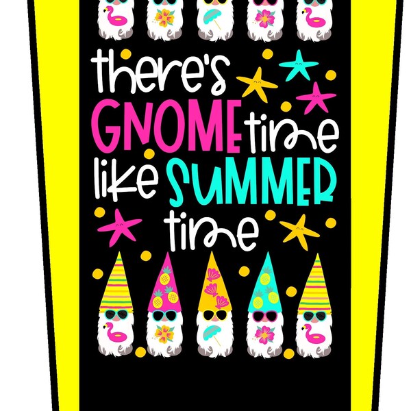 GNOME DOOR DECOR- Classroom Bulletin Board Door Decor- Summer Gnome Door Set- Gnome Classroom Decoration- Bulletin Board Letters - Door Kit