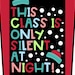 Silent at Night Holiday Door Decor: Winter Classroom Bulletin Board ...