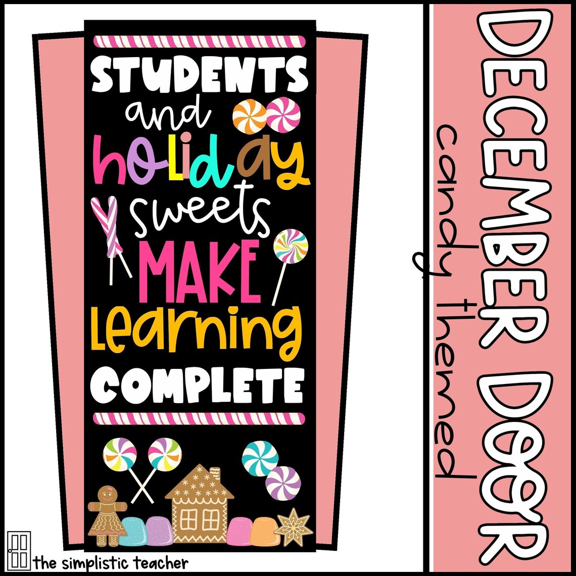 Candy Land Decor Classroom Bulletin Board Candy Themed Door - Etsy